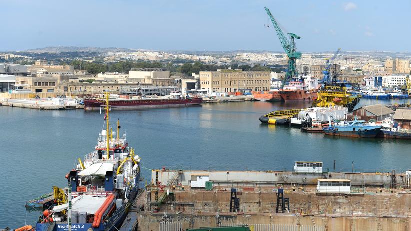 Steuerpolitik: Hafen von Marsa (Malta)
