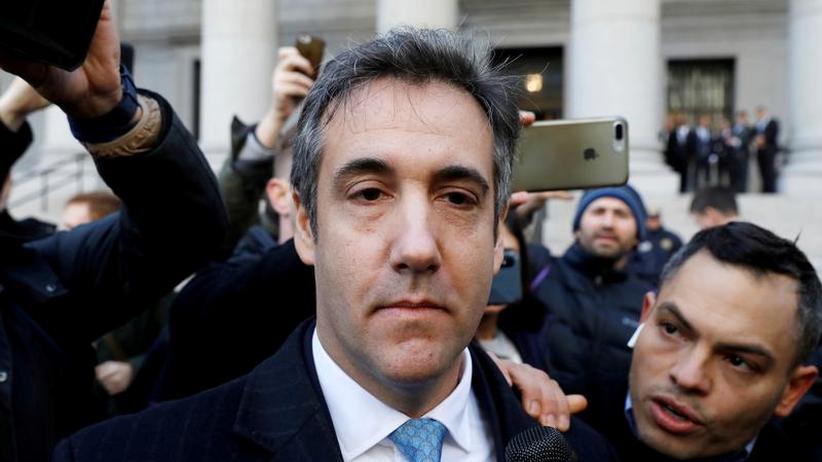 Michael Cohen: Der frühere Anwalt von US-Präsident Donald Trump, Michael Cohen, vor einem Gericht in New York