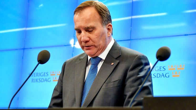Schweden: Stefan Löfven, kommissarischer Ministerpräsident von Schweden