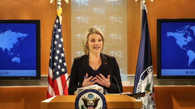 Heather Nauert: US-Außenministeriumssprecherin Heather Nauert