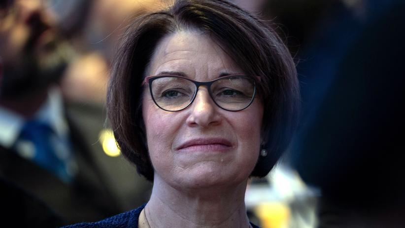 US-Demokratinnen: US-Senatorin Amy Klobuchar würde auch gern gegen Donald Trump antreten.