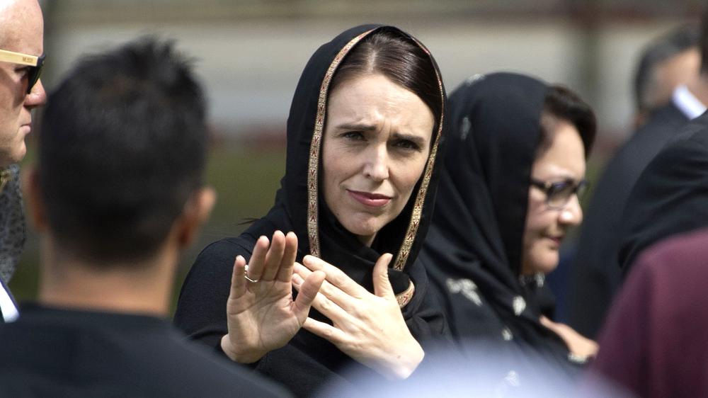 Terror in Christchurch: Premierministerin Jacinda Ardern: "Er wird, wenn ich spreche, namenlos sein." 