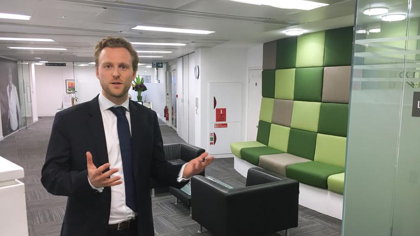 Brexit-Referendum: Thomas Cole im Millbank Tower in London