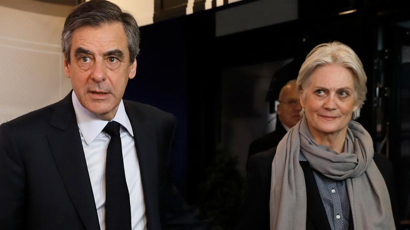 Frankreich: Das Ehepaar Fillon im März 2017