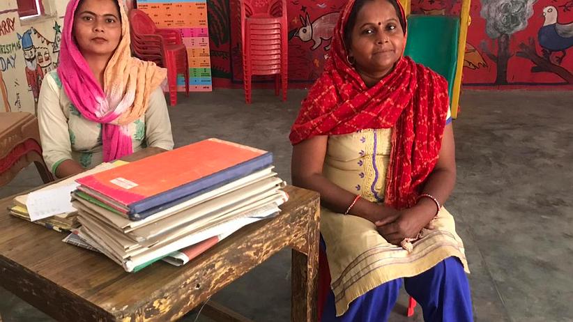 Sangeeta Devi (l.) und Murti Devi