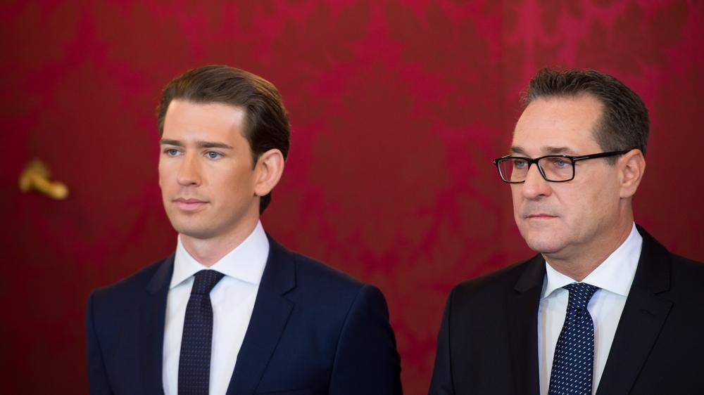 Österreich: Wie glücklich ist Sebastian Kurz (links) mit seinem Vizekanzler Heinz-Christian Strache jetzt?