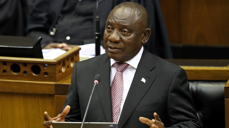 Sudafrika Cyril Ramaphosa Als Prasident Bestatigt Zeit Online