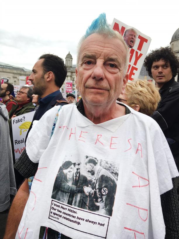 Protest in London: "Trump ist abscheulich"