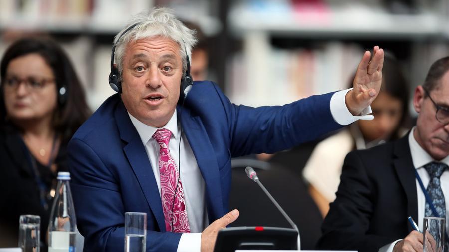 Britisches Unterhaus John Bercow Droht Boris Johnson Zeit Online