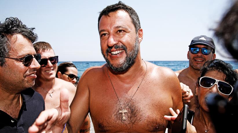 Matteo Salvini: Wütend an der Seitenlinie | ZEIT ONLINE