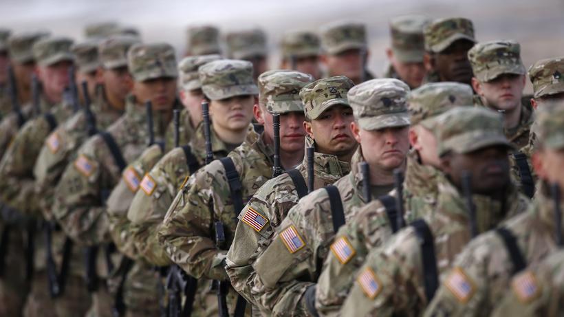 US-Militär: 4.500 US-Soldaten sind bereits in Polen stationiert – hier einige von ihnen bei der Einweihung einer Ausbildungsstätte in Żagań. 