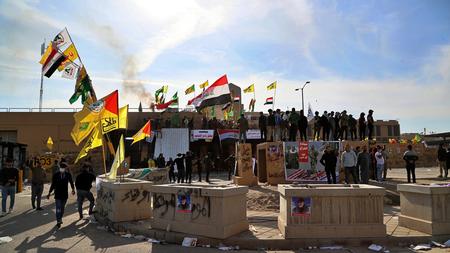 Irak Bundesregierung Verurteilt Angriffe Auf Us Botschaft In Bagdad Zeit Online
