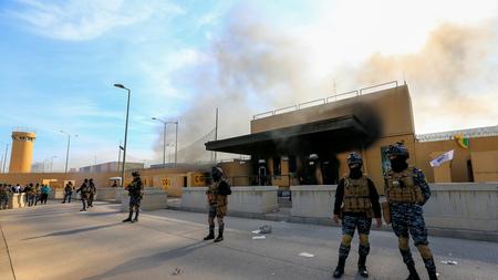 Irak Erneut Raketeneinschlage Nahe Us Botschaft In Bagdad Zeit Online