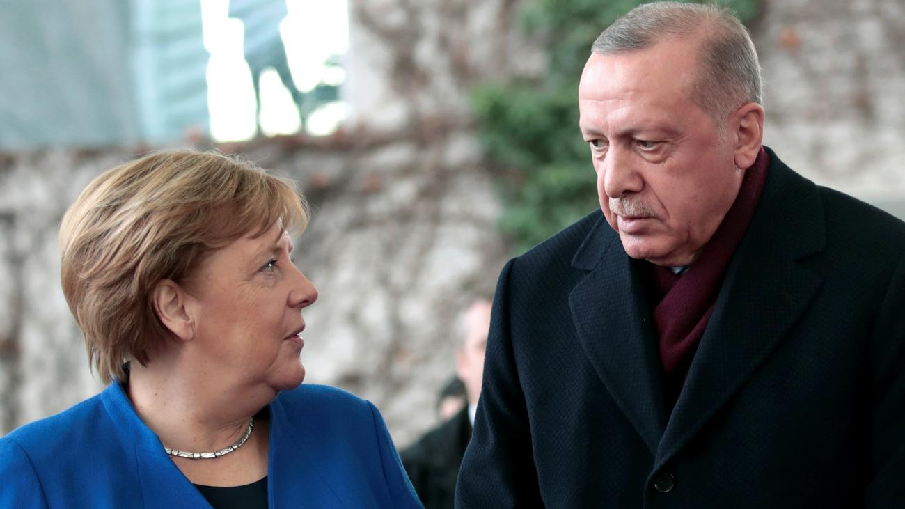 Angela Merkel bei Recep Tayyip Erdoğan: "Die EU darf sich ...