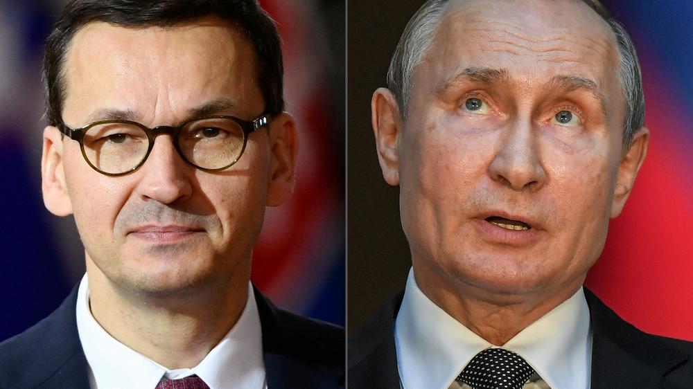 Zweiter Weltkrieg: Ende Dezember verurteilte Polens Premierminister Mateusz Morawiecki Äußerungen des russischen Präsidenten Wladimir Putin, der westlichen Ländern wie Polen eine Mitschuld am Zweiten Weltkrieg gegeben hatte.
