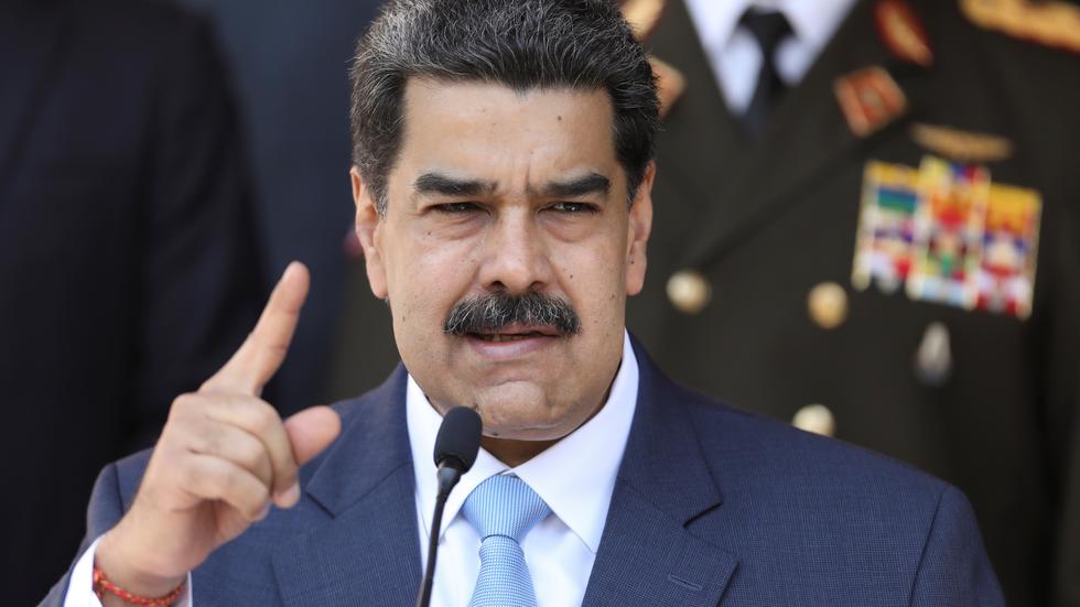 Venezuela: Venezuelas Präsident Nicolás Maduro bei einer Pressekonferenz in der Hauptstadt Caracas