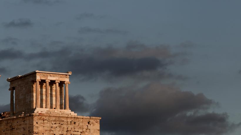 Coronavirus: Blick auf die Akropolis