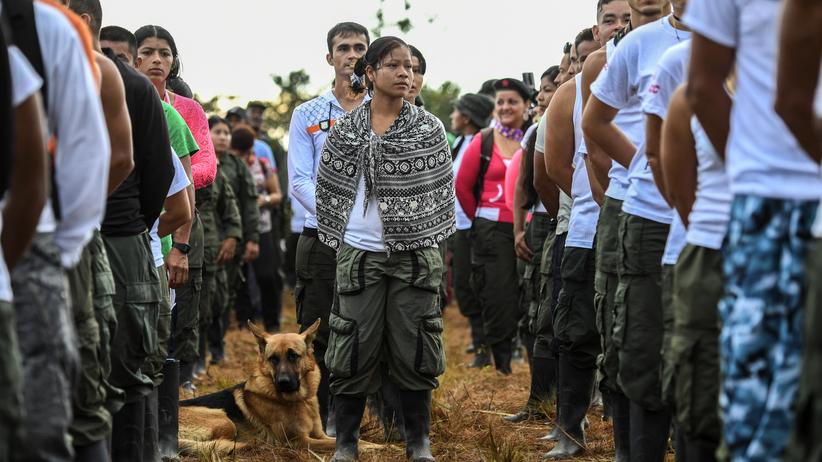 Kolumbien den Friedensprozess San Vicente de Caguán Caquetá