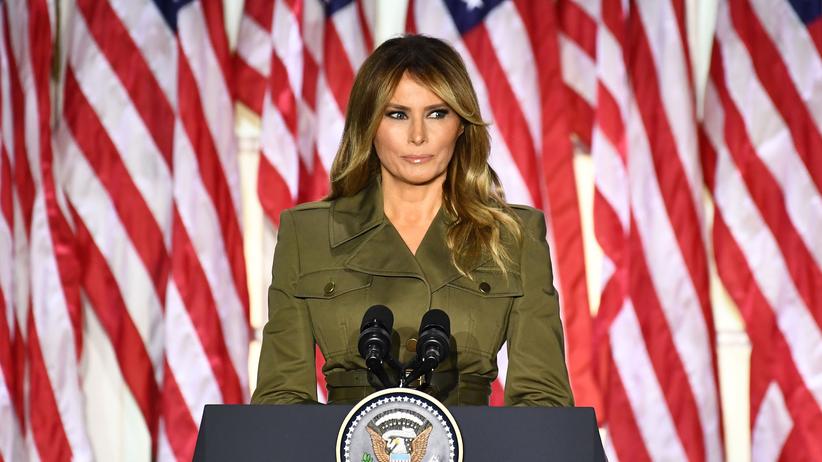 Republikaner: Melania Trump spricht Covid-19-Opfern ihr Beileid aus | DIE  ZEIT
