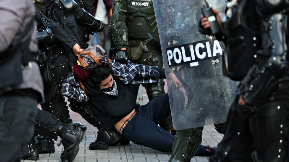 Kolumbien: Proteste in Bogota nach dem Tod eines Mannes in Polizeigewahrsam