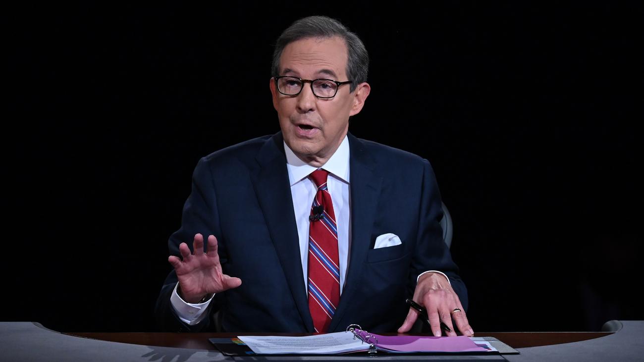 Chris Wallace Us Moderator Zeigt Sich Frustriert Uber Verlauf Des Ersten Tv Duells Zeit Online