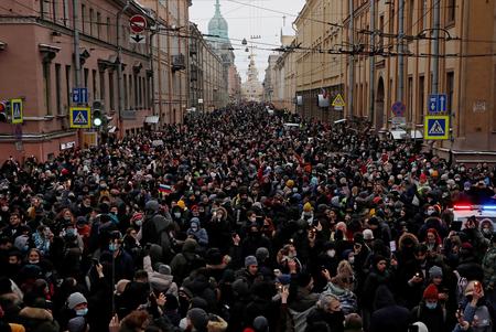 Proteste In Russland Gegen Putin Fur Nawalny Zeit Online