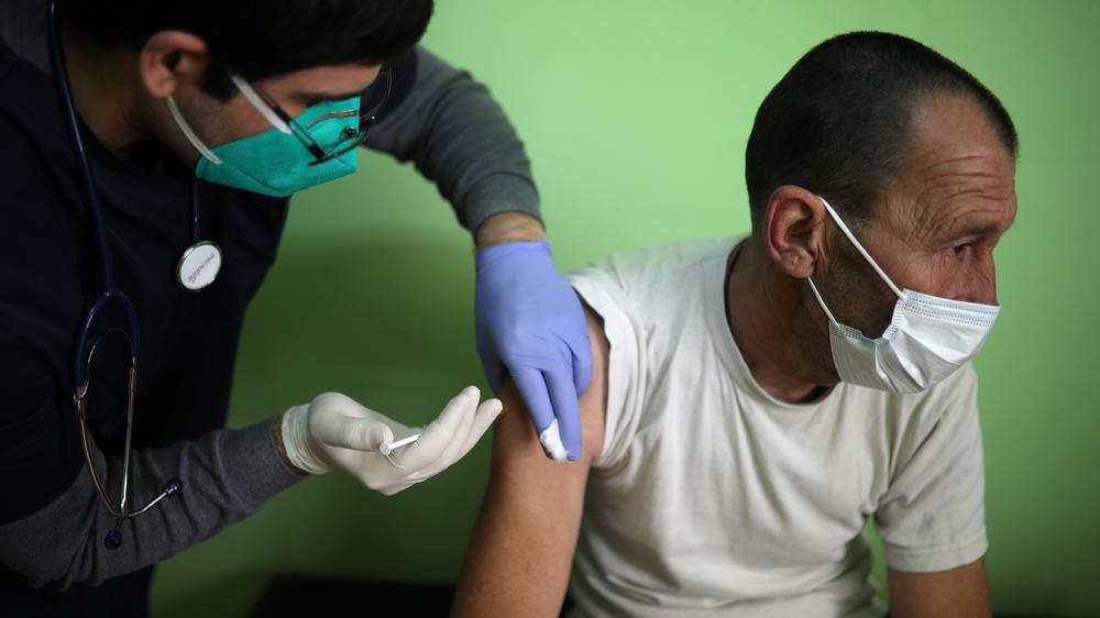 Corona-Impfstoff: Impfung in Bulgarien