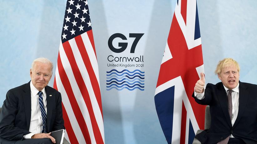 G7: Boris Johnson bezeichnet Verhältnis zu USA als "unzerstörbar"