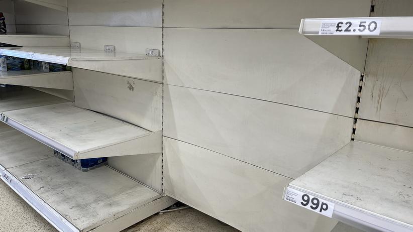 Großbritannien in der Corona-Krise: Die Pandemie als Ausrede für leere Supermarktregale