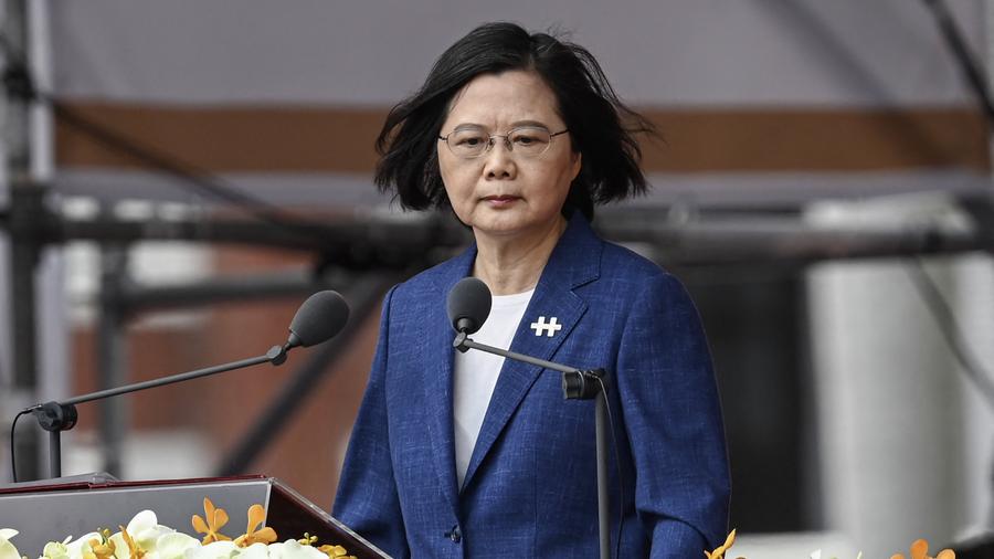 Tsai Ing-Wen: "Wir werden uns dem Druck aus China nicht beugen."