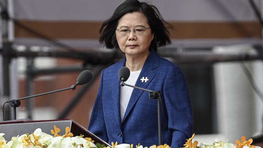 Tsai Ing-Wen: "Wir werden uns dem Druck aus China nicht beugen."