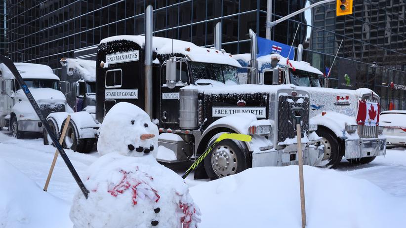 Truckerproteste in Kanada: Zwietracht gesät und Bürger radikalisiert