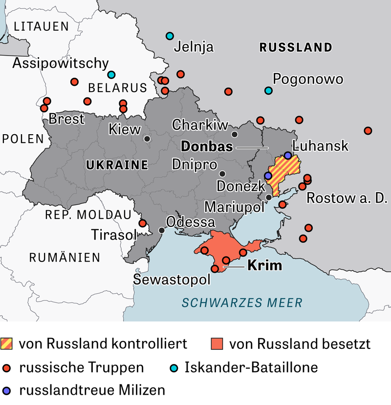 Ukraine russland Krieg in