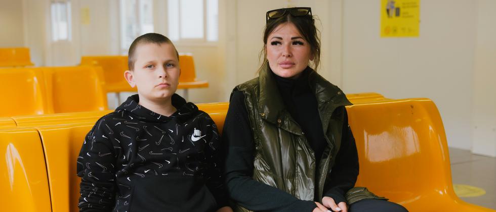 Rückkehr in die Ukraine: "Wir sind eine furchtlose Familie"