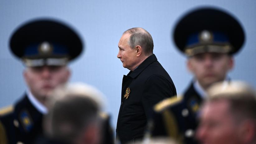 Rede zum Tag des Sieges: Wladimir Putin nennt Angriff auf Ukraine "notwendigen Präventivschlag"