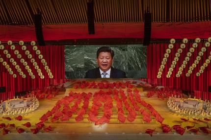 Chinas KP-Chef Xi Jinping, Peking, 28. Juni 2