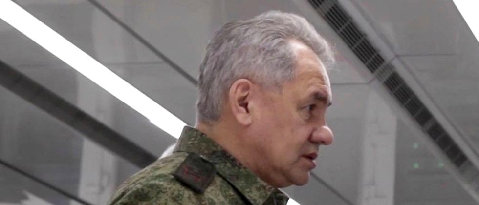 Ukraine-Krieg: Russischer Verteidigungsminister Schoigu besucht Truppen