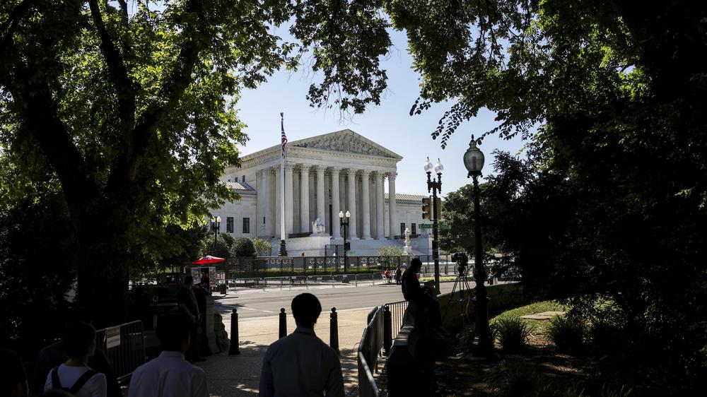 Klimawandel : Der oberste Gerichtshof in Washington, D. C., am 30. Juni 2022