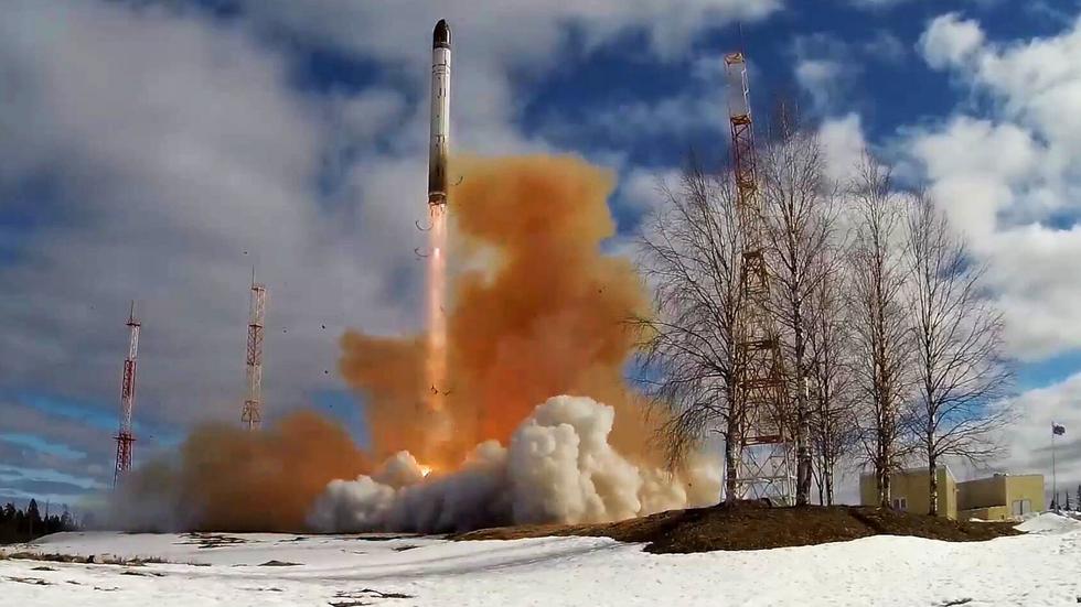 Wojna z Ukrainą: Test rosyjskiego międzykontynentalnego pocisku balistycznego pod koniec kwietnia 2022 roku