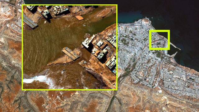 Flut in Libyen: "Die Stadt wurde dem Erdboden gleichgemacht"