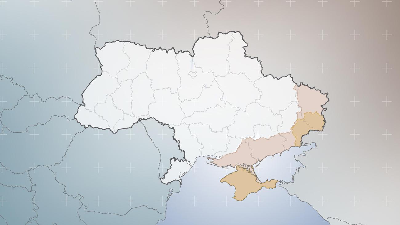 Carte de l’Ukraine : la ligne de front actuelle |  TEMPS EN LIGNE