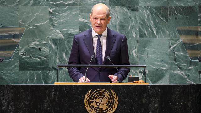 UN-Generaldebatte: Olaf Scholz warnt vor "Schein-Frieden" in der Ukraine