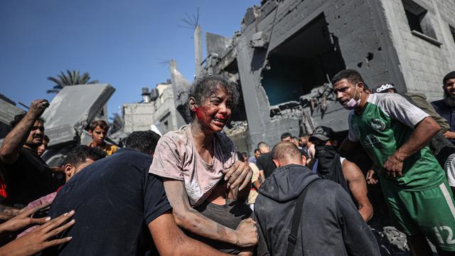 Humanitäre Lage im Gazastreifen: "Beim Frühstück ist das Haus über ihnen zusammengebrochen"