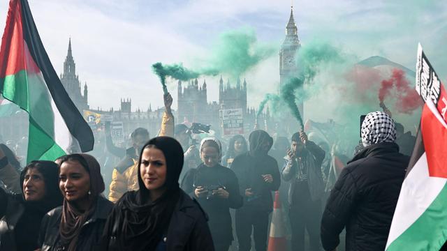 Pro-Palästina-Demos in London: 