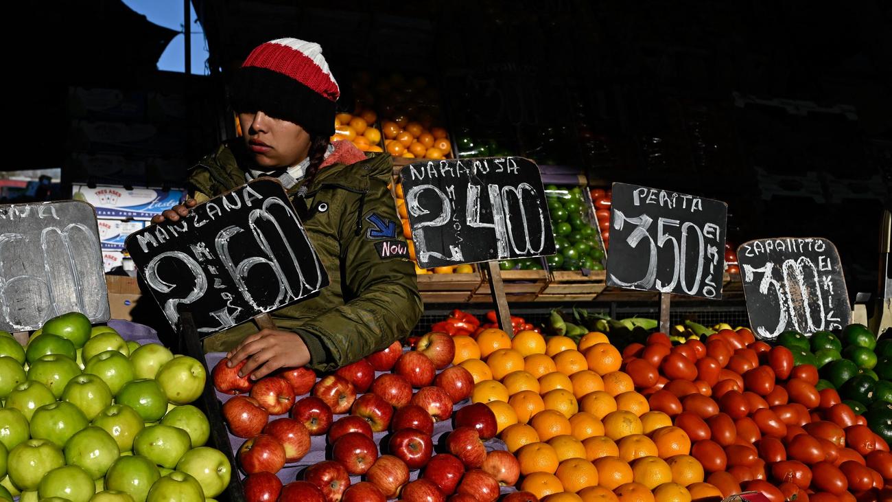 Argentinien: Inflationsrate steigt auf über 270 Prozent