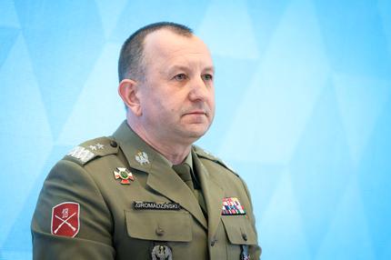 Eurokorps-Kommandeur Jarosław Gromadziński
