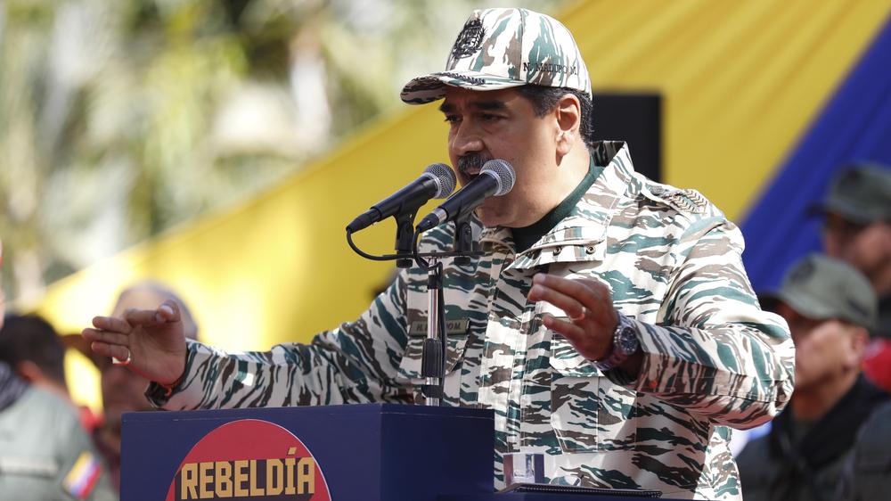 Ölsektor: Venezuelas Präsident Nicolás Maduro am 13. April in Caracas. Der umstrittene Machthaber des südamerikanischen Landes strebt eine dritte Amtszeit an.