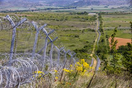 Griechenland Grenze Nordmazedonien