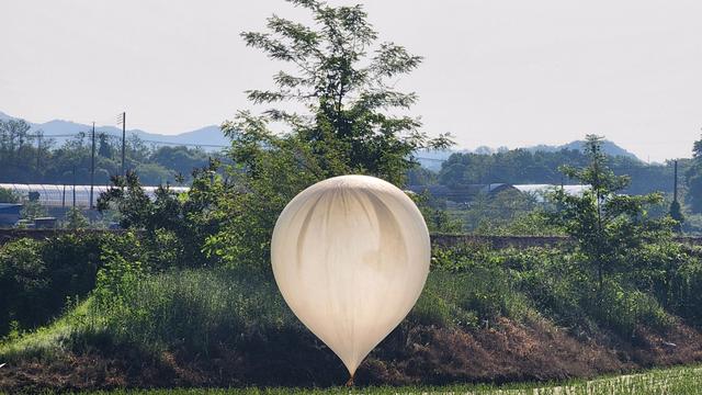 Grenzregion zwischen Süd- und Nordkorea: Nordkorea soll Ballons mit Müll über Südkoreas Grenze geschickt haben