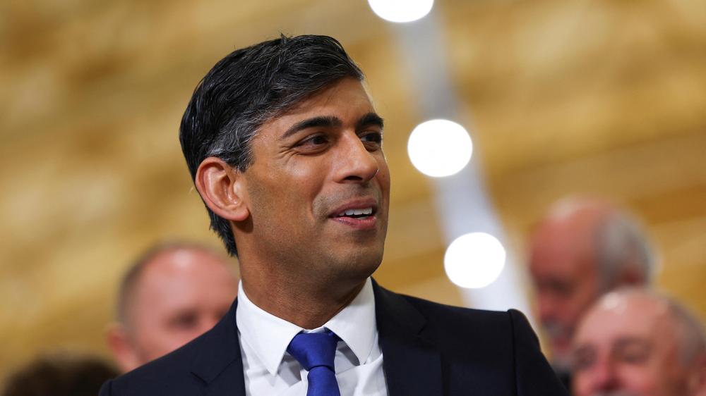 Britische Kommunalwahlen: Britischer Premierminister Rishi Sunak.